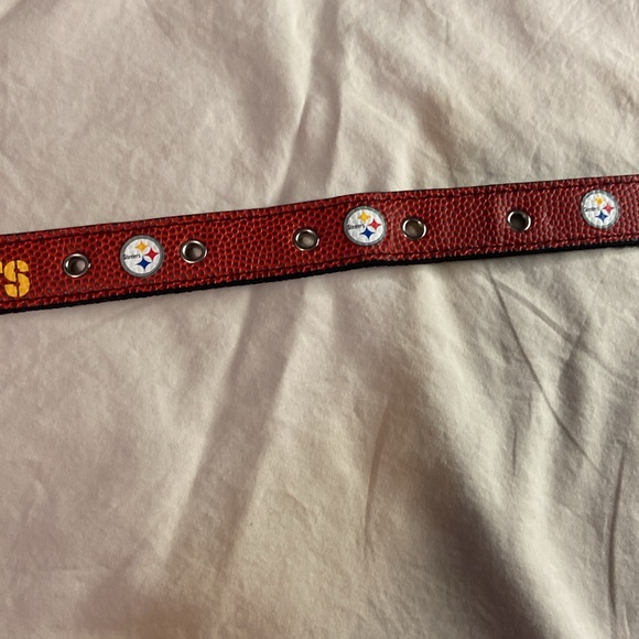 Steelers NFL Football 24” Long Dog Collar - Picture 6 of 16